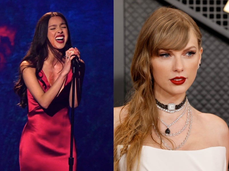 Grammys 2024: Olivia Rodrigo Blows Kiss To Taylor Swift After ‘Vampire ...